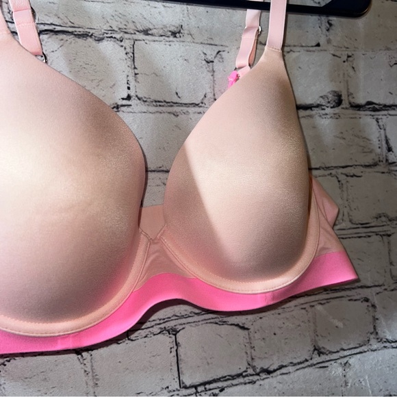 Aerie Sunnie Full Coverage Lightly Lined Underwire Bra in Pink Size 34D - Picture 2 of 7